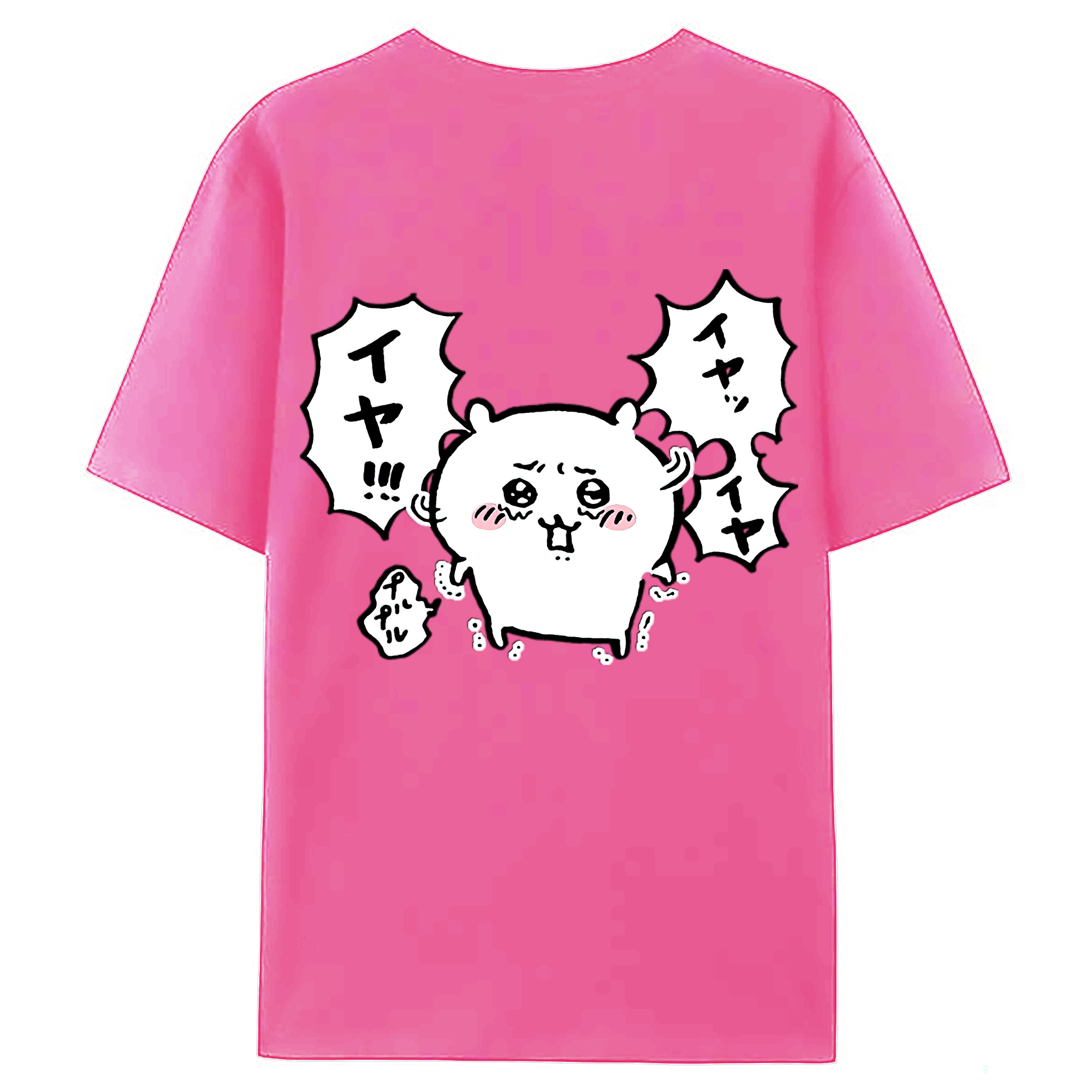 （画像用） ちいかわ ちいかわ Chii-kawa chiikawa レディース半袖Tシャツ(バックプリント)